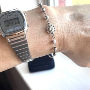 Celestial Sun bracelet sterling silver